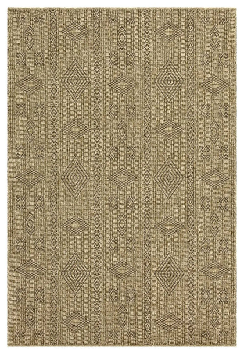 Earth GC_NTL1002 Jute/Mocha Area Rug by HouseOfZazla