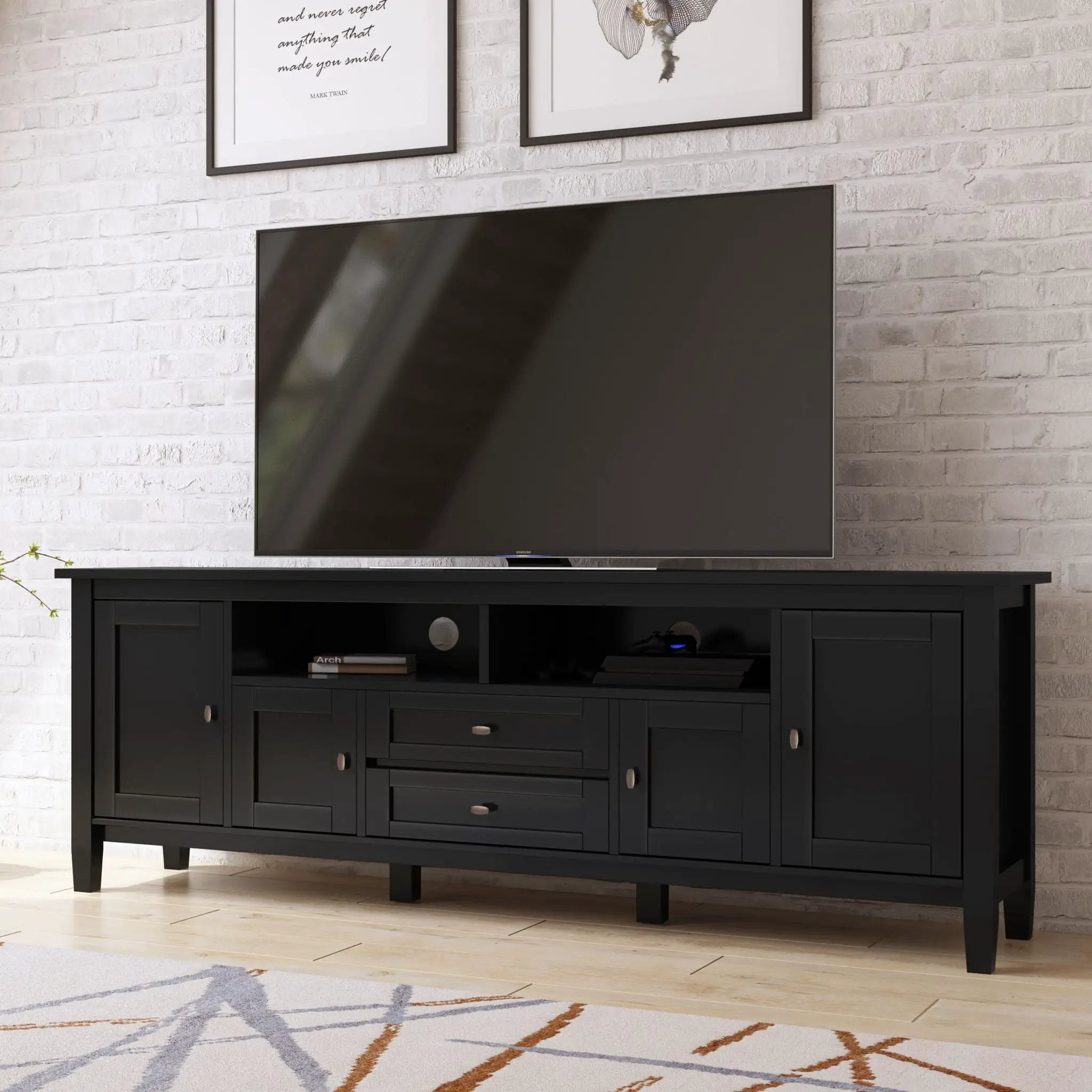 Warm Shaker - Handcrafted TV Media Stand by Unique Piece Furniture