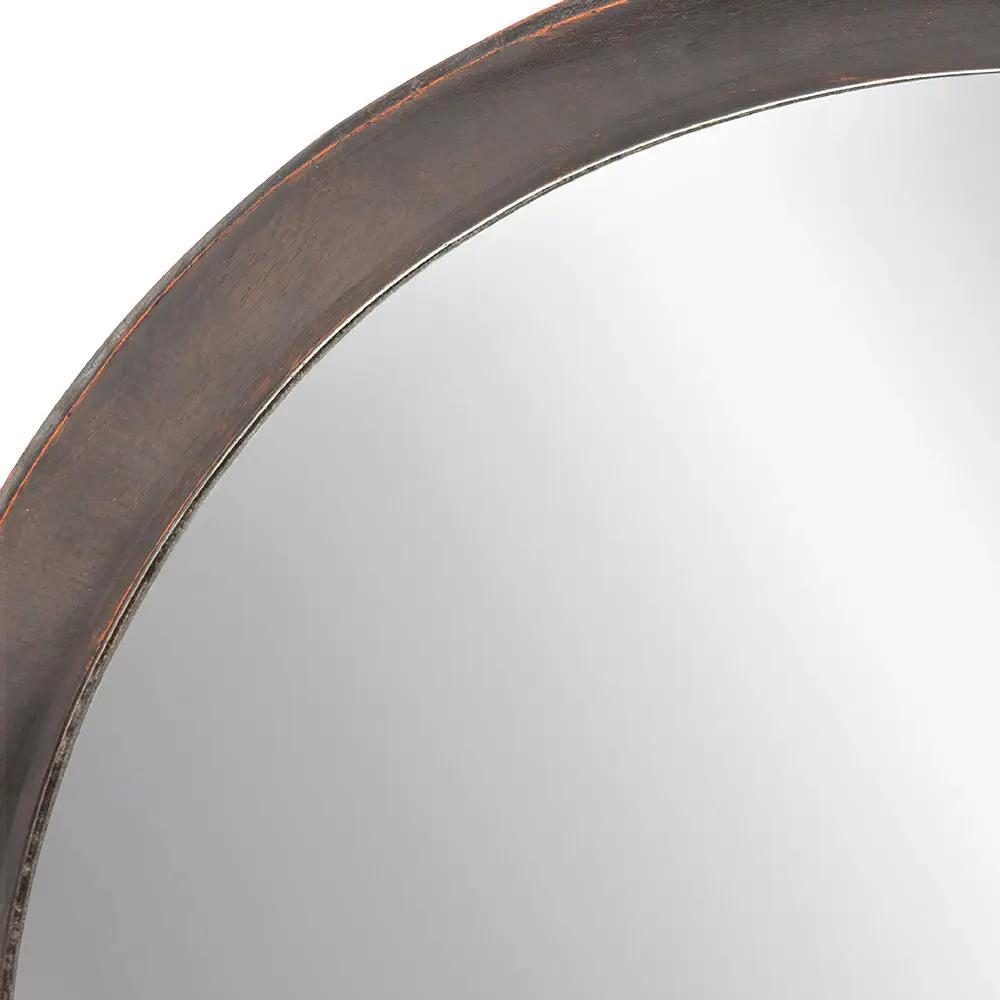 Transitional Decor Style Wall Mirror Decor With Frame For Bathroom by HouseOfZazla