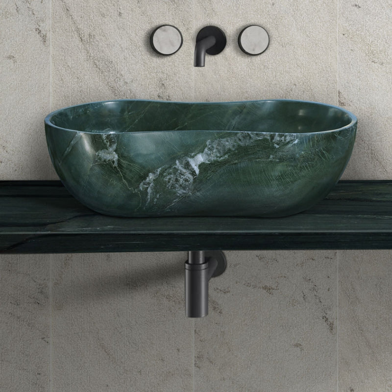 Bathroom Vessel Sink With Wavy Design by HouseOfZazla