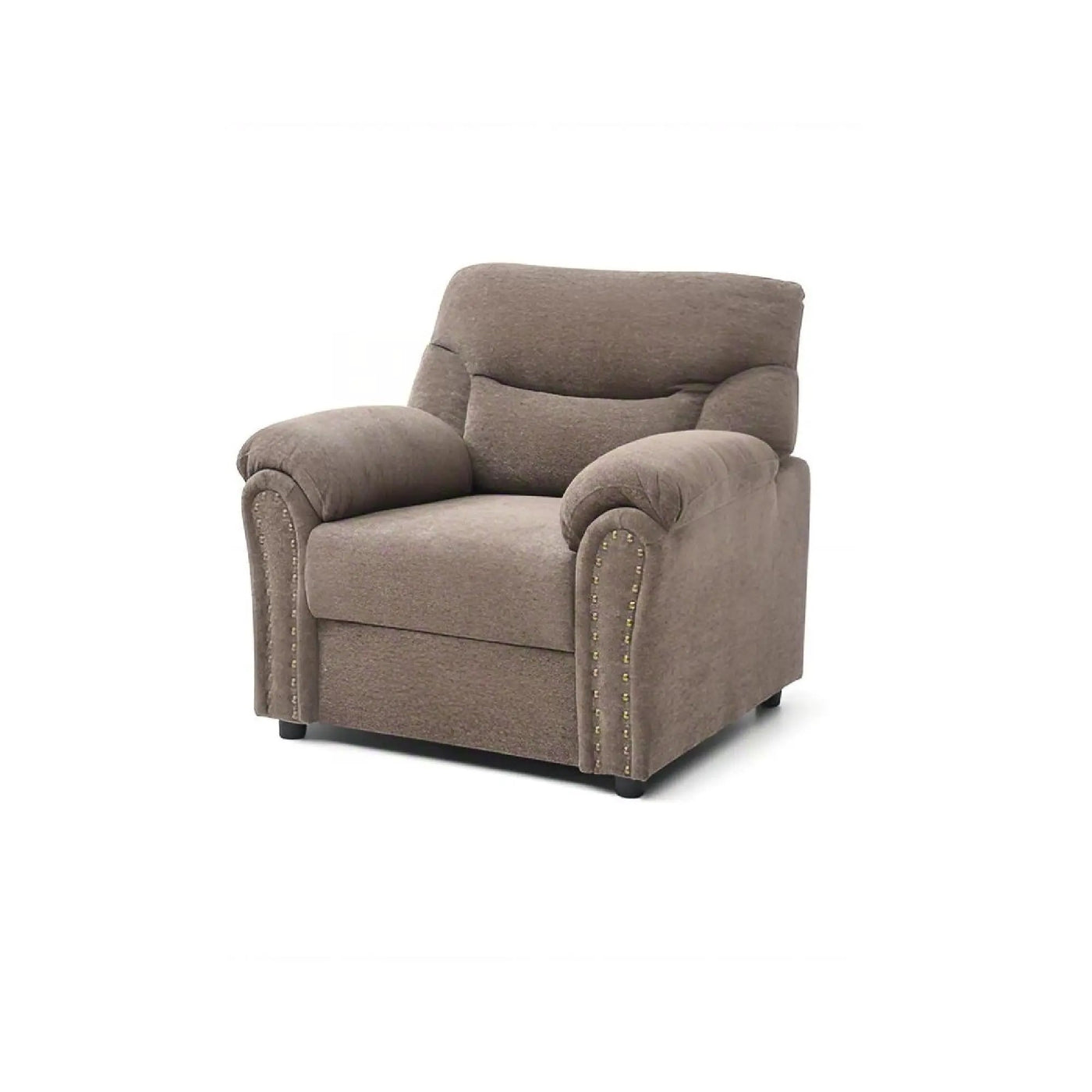 Hamilton - Chair With Hand Applied Nailhead Trim And Pillow Top Arm Cushions by Unique Piece Furniture