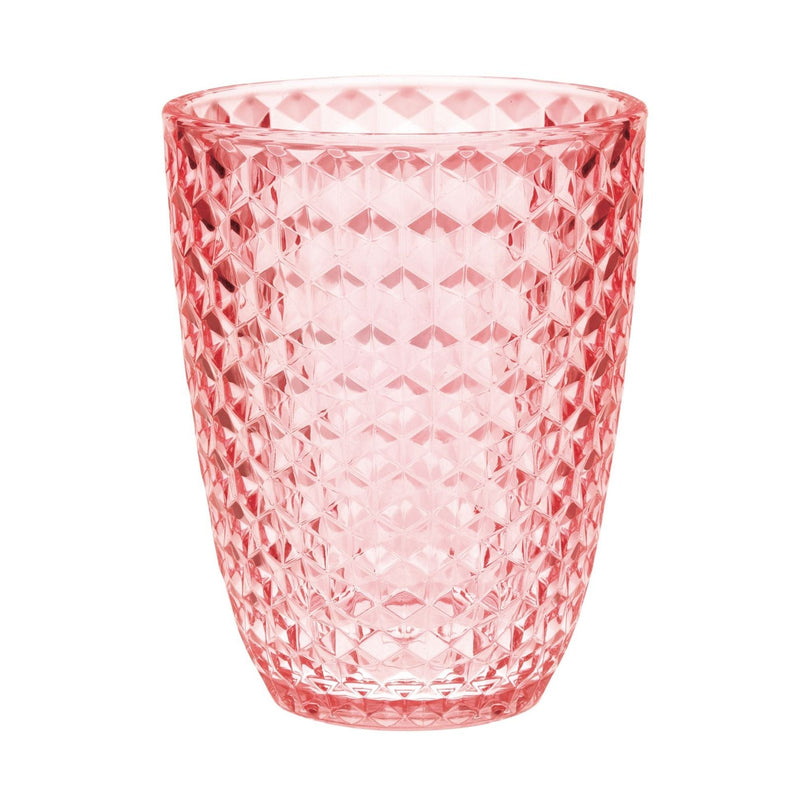 Leading Ware Diamond Cut Acrylic Glasses Drinking (Set of 4) by HouseOfZazla