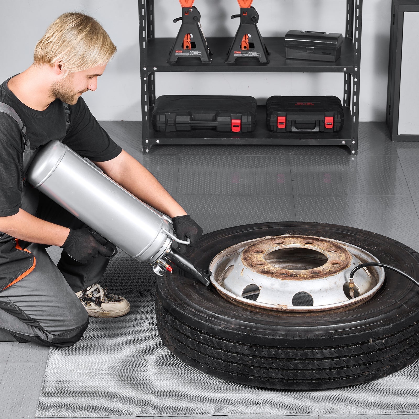 Portable Tire Bead Seater 2.6 Gal / 10 L Air Bead Blaster by HouseOfZazla