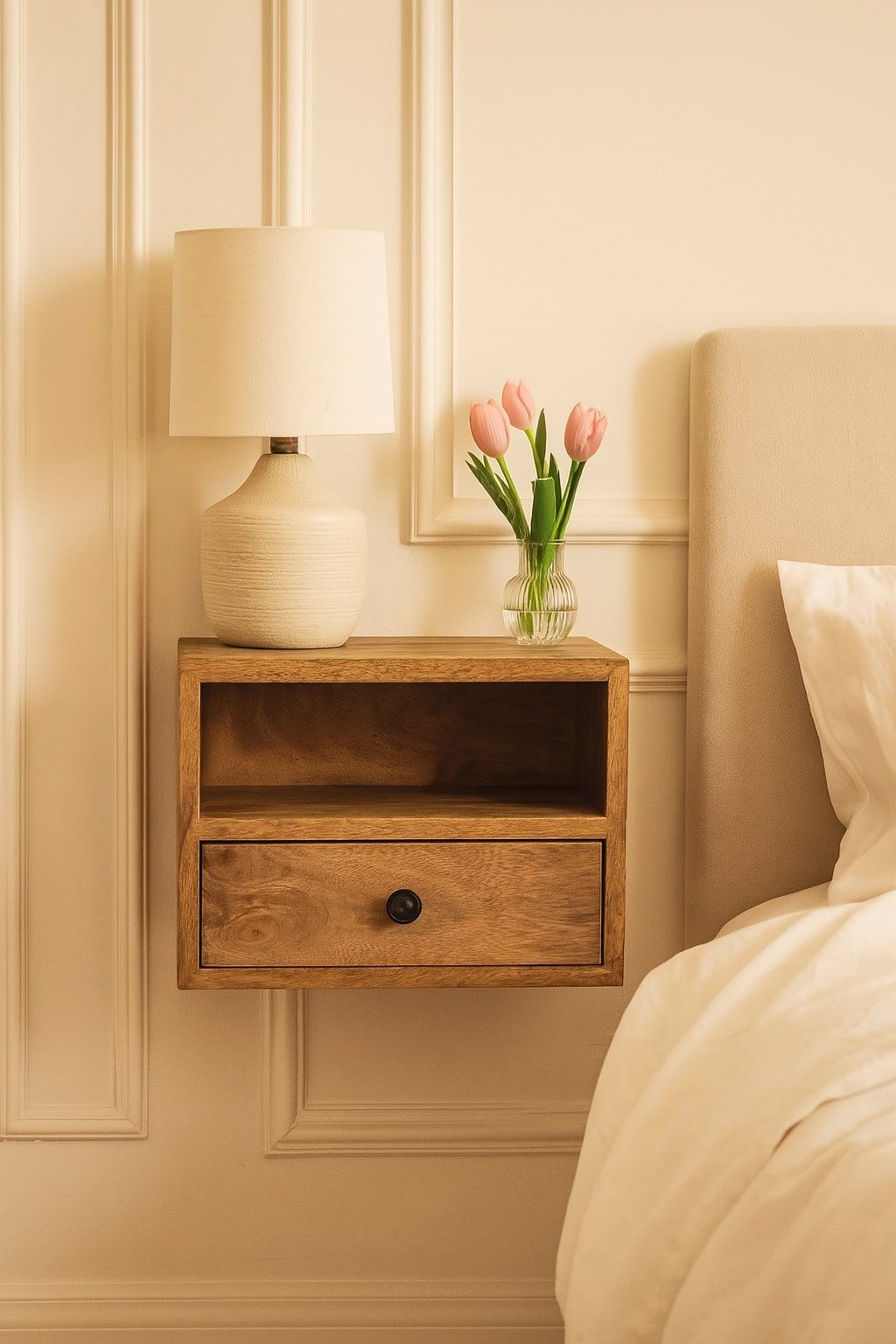 Solis - 1 Drawer Wall Mounted Nightstand by HouseOfZazla