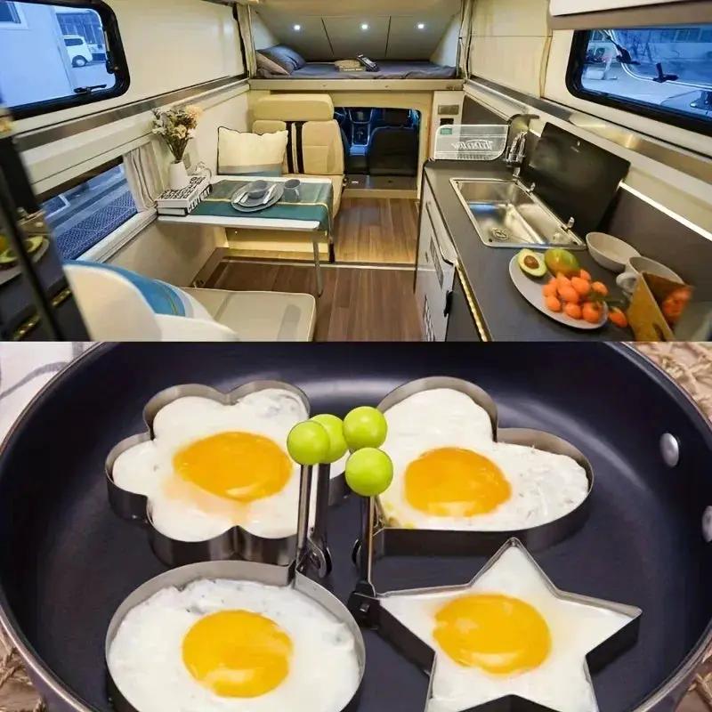 Egg Mold - Ring Shape Stainless Steel by House Of Avana