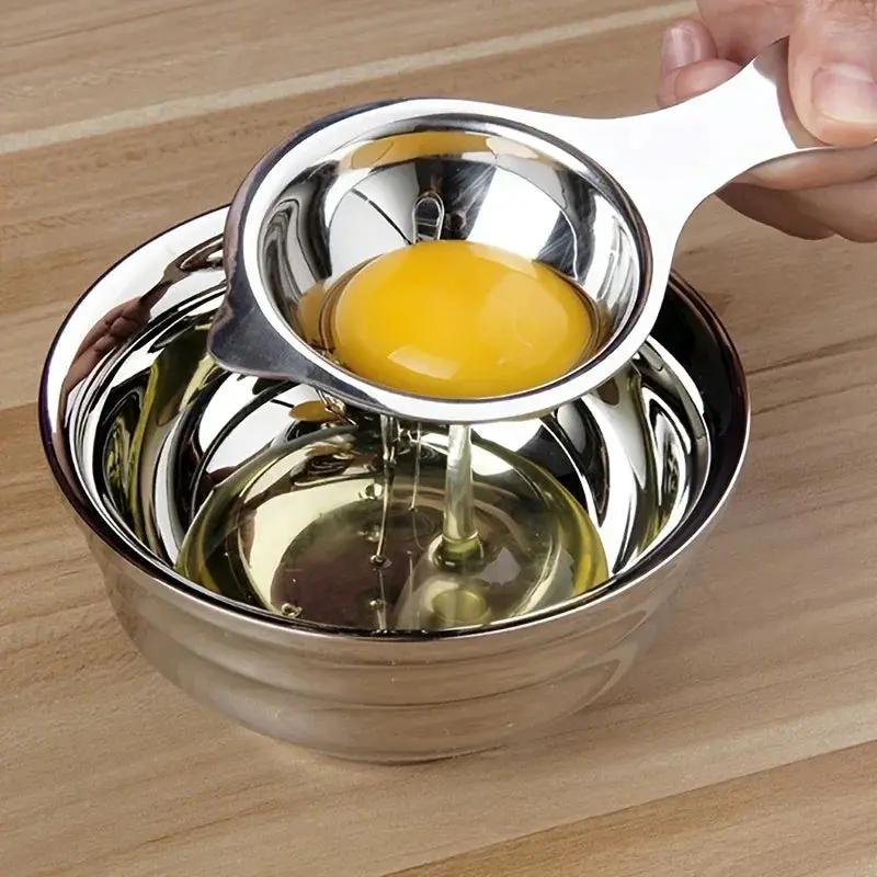 Egg Yolk Separator - Easy Stainless Steel Small by House Of Avana