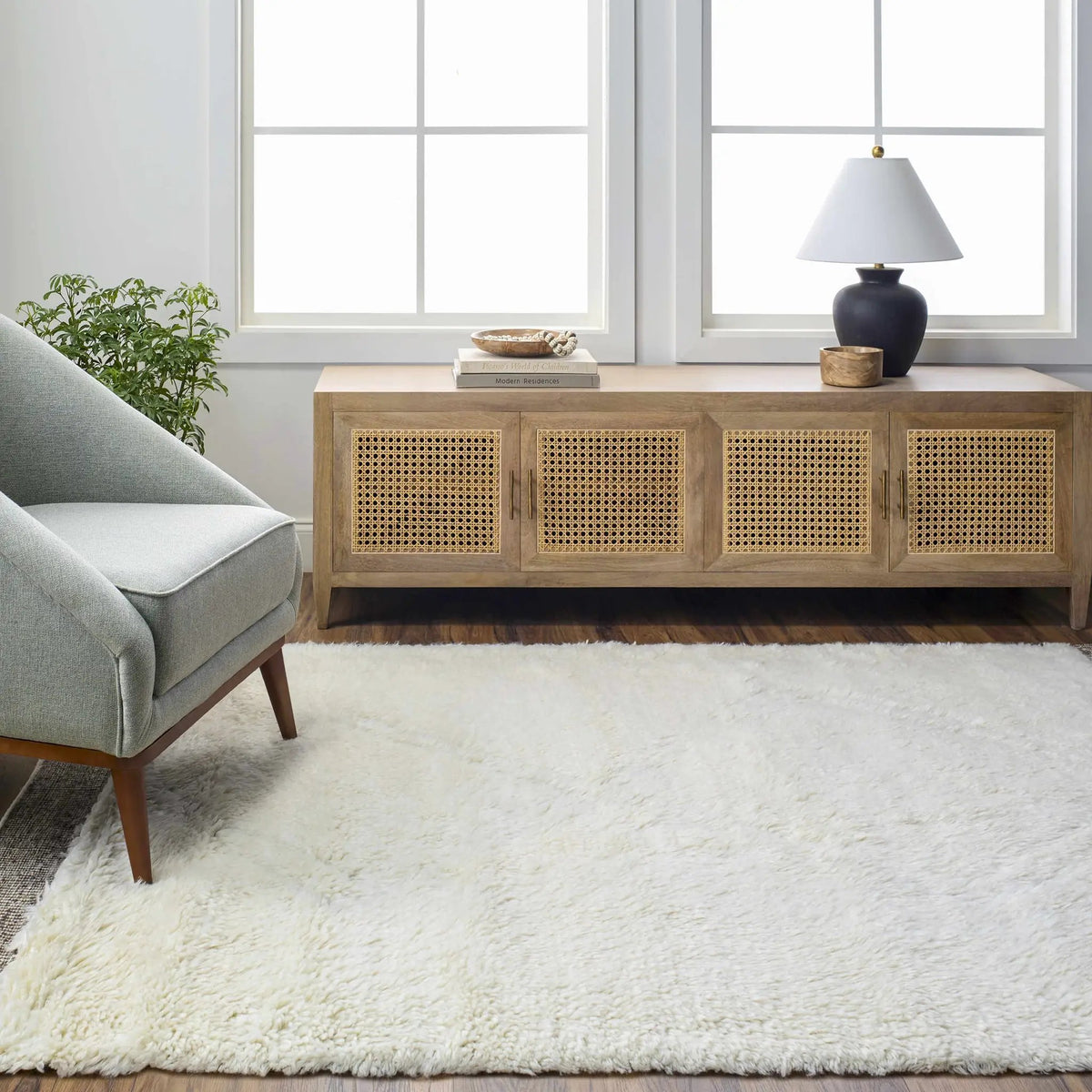 Eguia Area Rug - Clearance, installed in a room