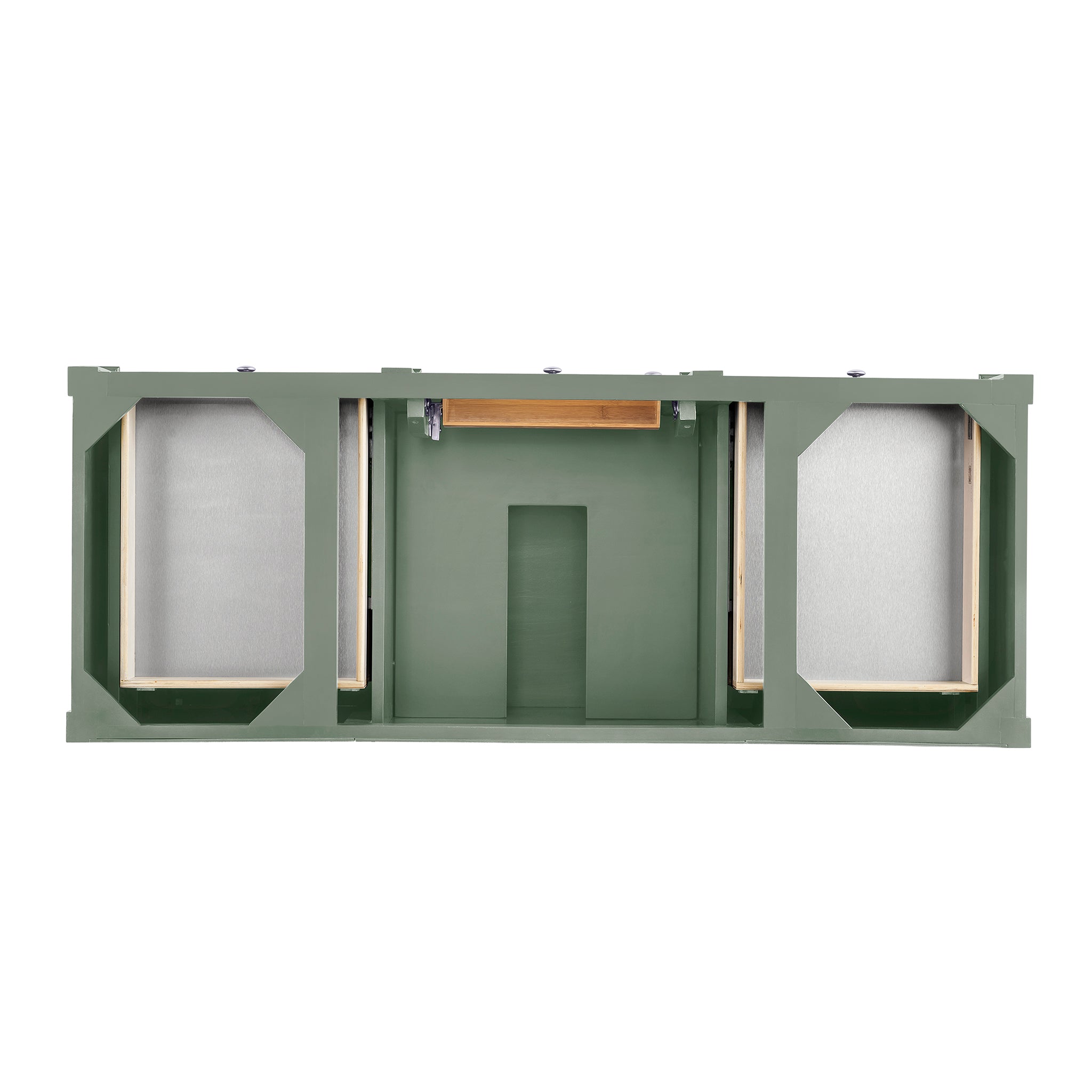 James Martin Brittany 60" Single Bathroom Vanity, Smokey Celadon, view 17