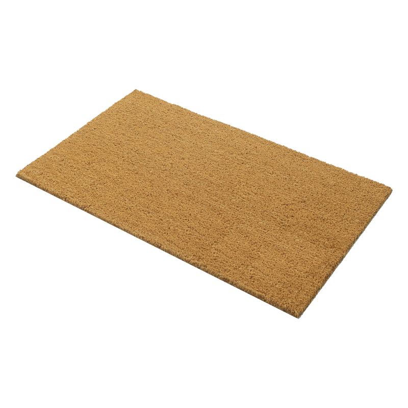 Minimalist Natural Coir Doormat by Fab Habitat