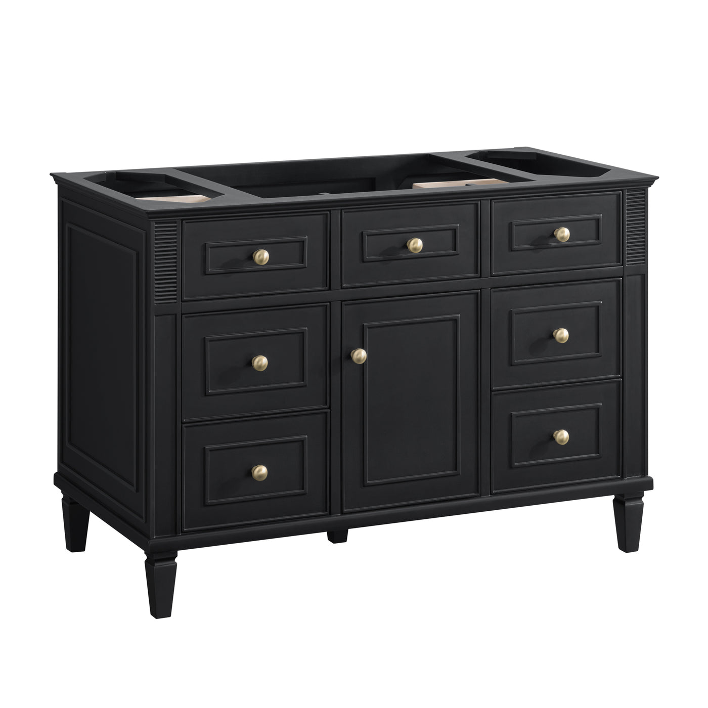 James Martin Lorelai 48" Single Bathroom Vanity, Black Onyx, view 37