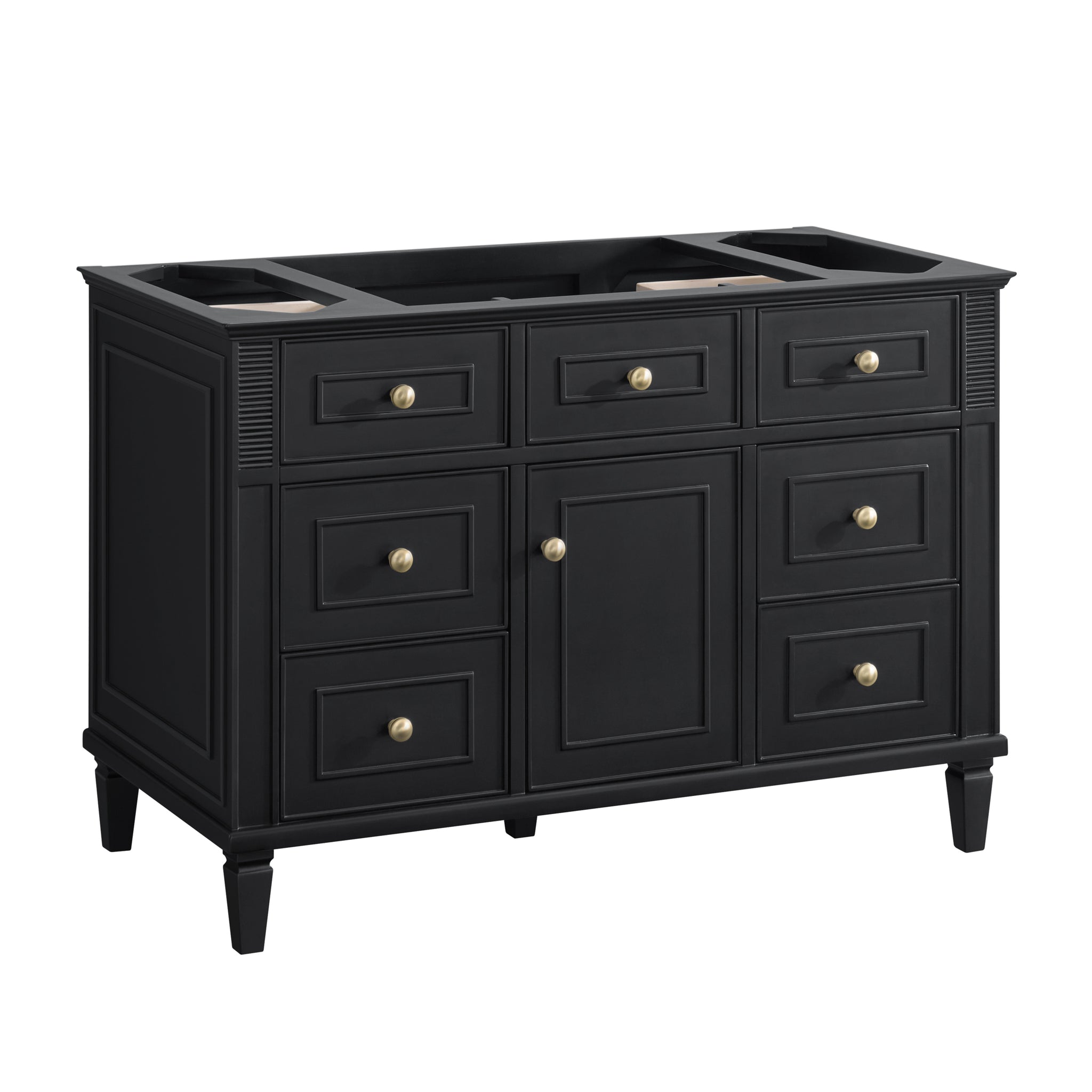 James Martin Lorelai 48" Single Bathroom Vanity, Black Onyx, view 37