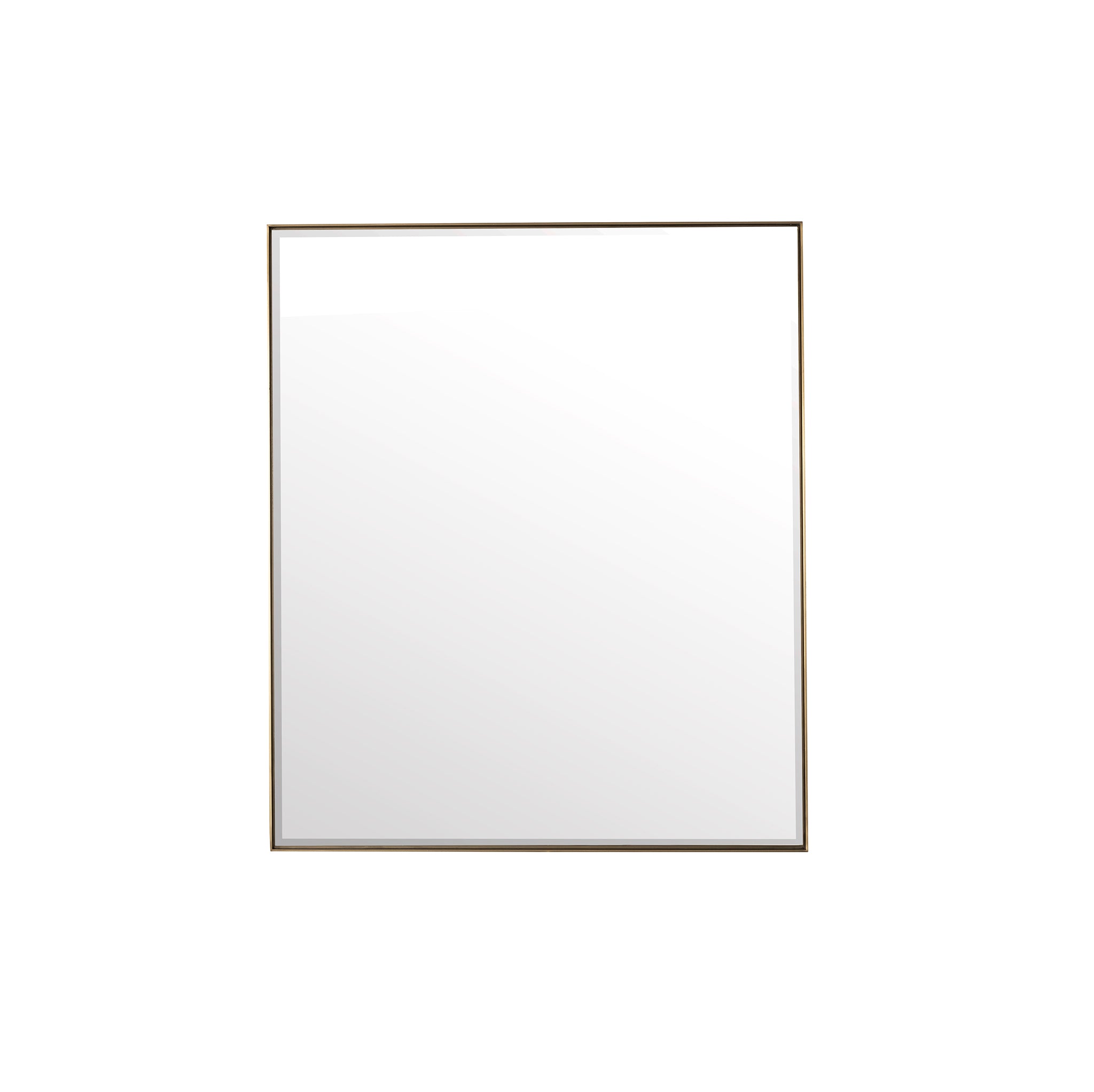 James Martin Rohe 36" Mirror, Champagne Brass