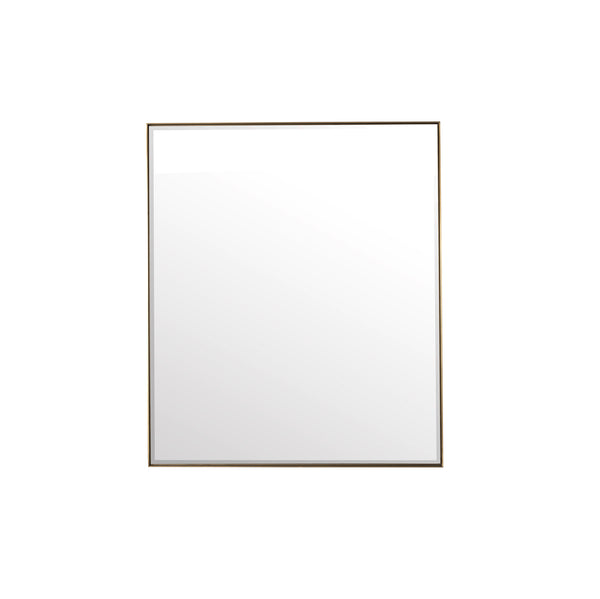 James Martin Rohe 36" Mirror, Champagne Brass