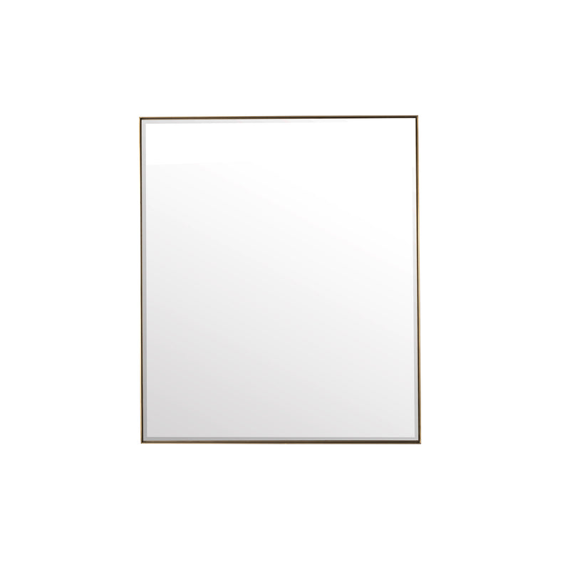 James Martin Rohe 36" Mirror, Champagne Brass