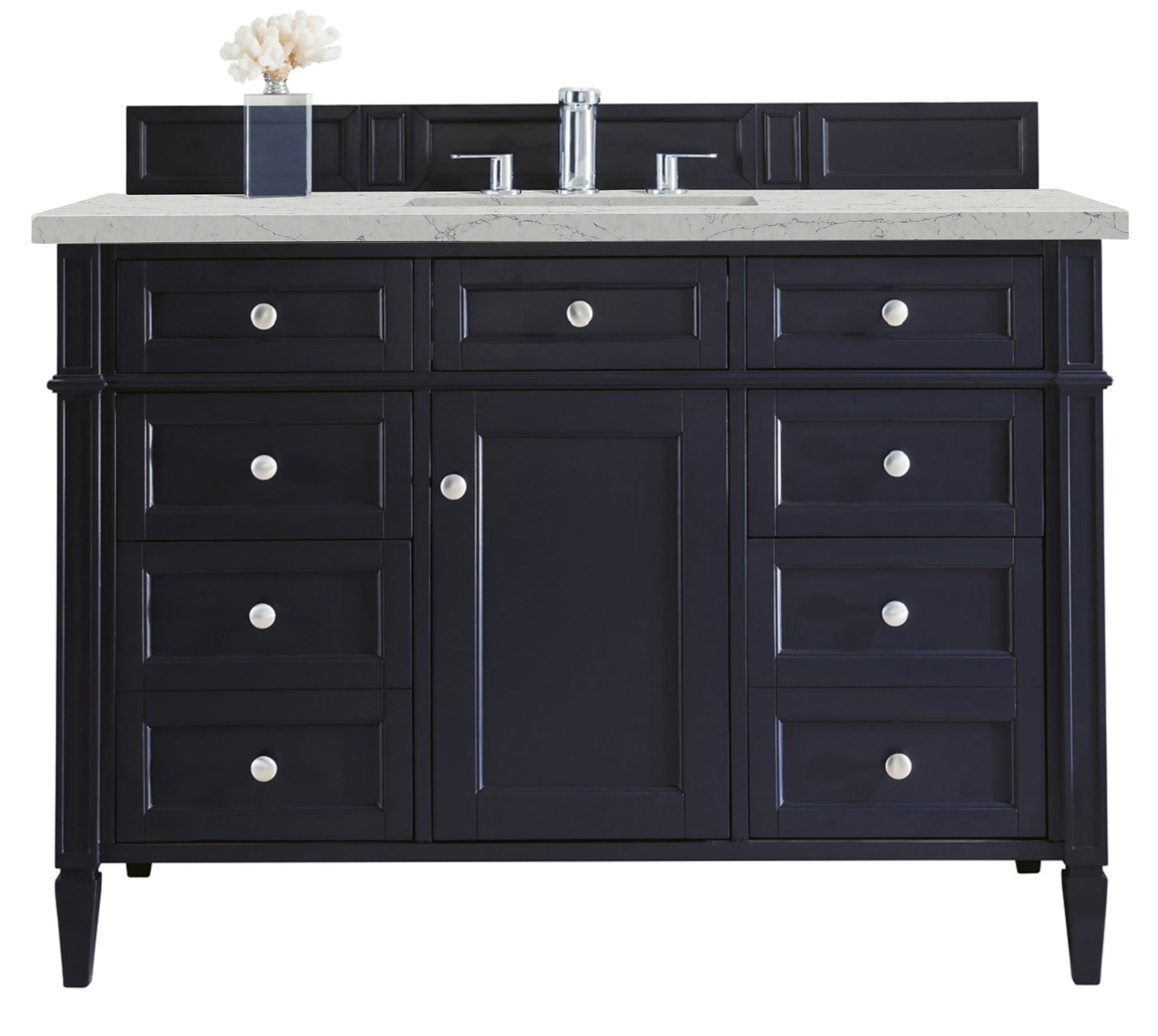 James Martin Brittany 48" Single Bathroom Vanity, Victory Blue, view 40