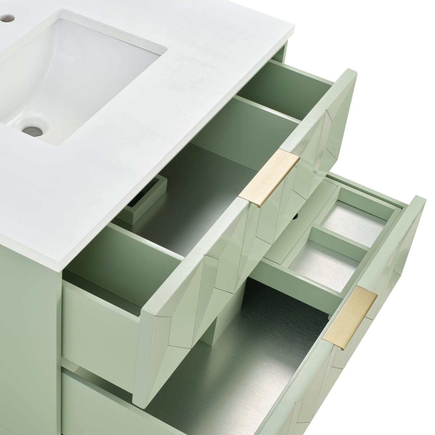 James Martin Emmeline 36" Single Bathroom Vanity, Pistachio, view 21
