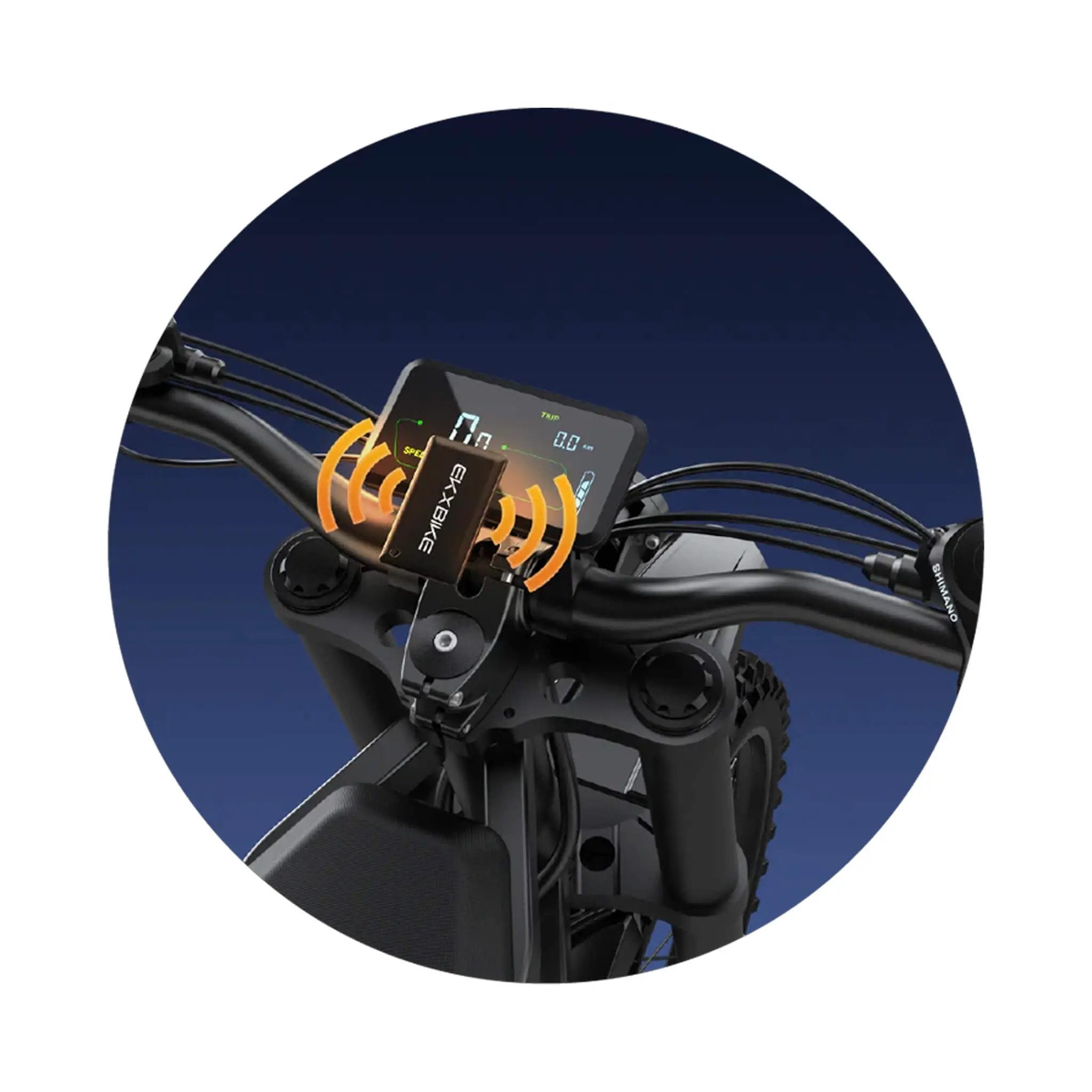 EKX E6 3000W 52V/40AH Premium Electric Carbon Steel Off-Road Mountain Dirt Bike (SAK18315) by SAKSBY WHOLESALE