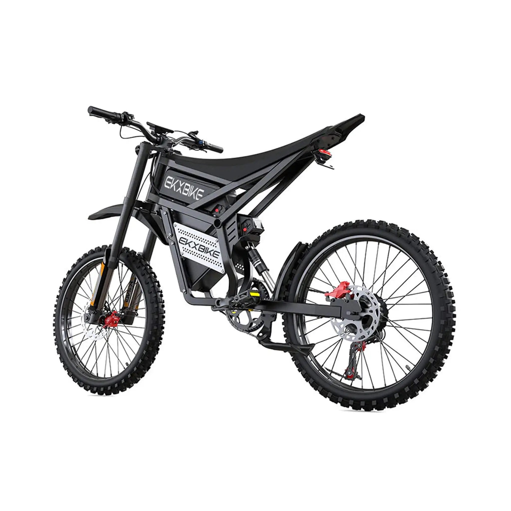 EKX E6 3000W 52V/40AH Premium Electric Carbon Steel Off-Road Mountain Dirt Bike (SAK18315) by SAKSBY WHOLESALE