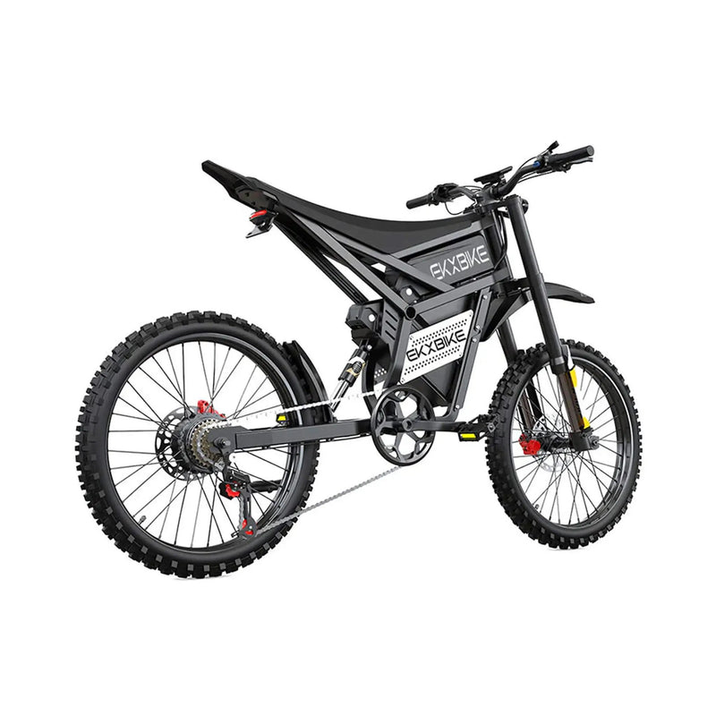EKX E6 3000W 52V/40AH Premium Electric Carbon Steel Off-Road Mountain Dirt Bike (SAK18315) by SAKSBY WHOLESALE