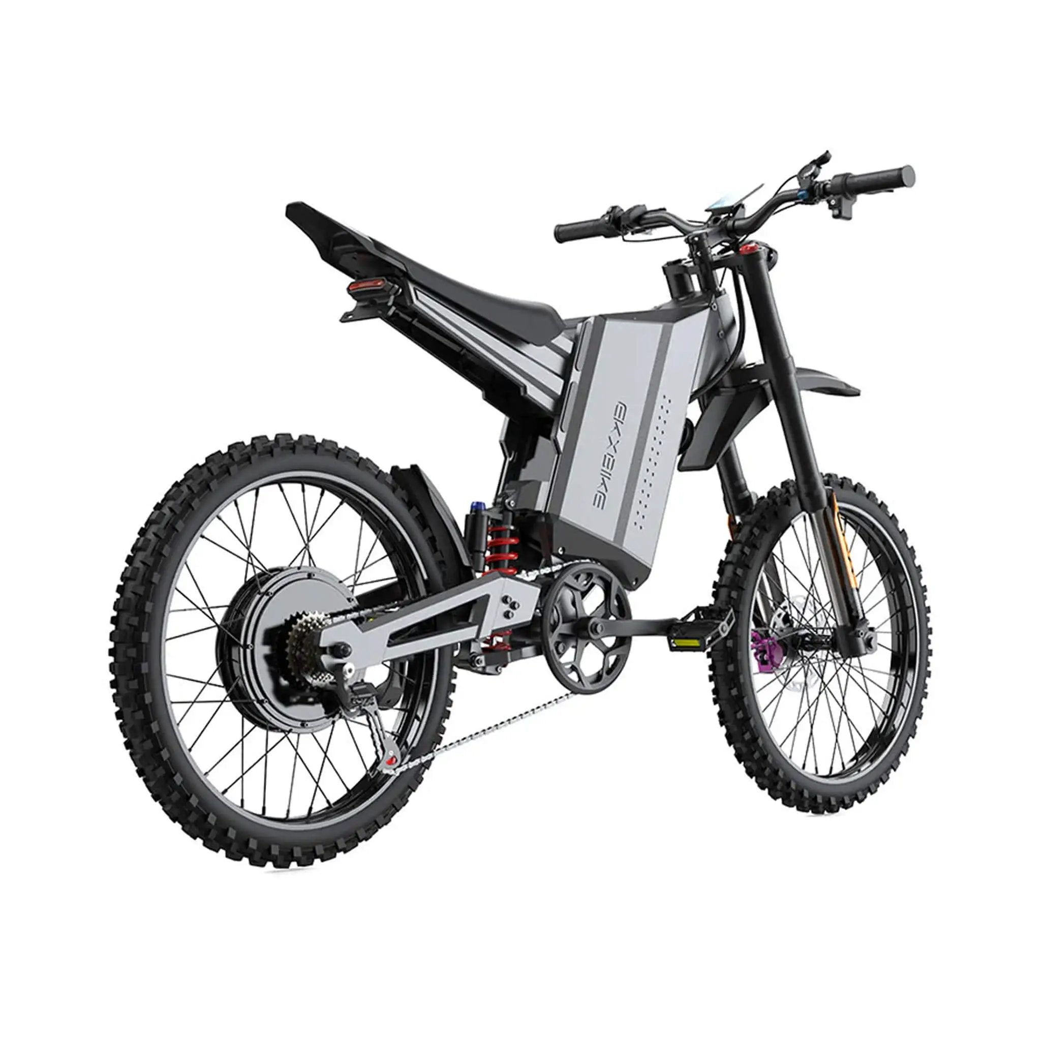EKX GTS 8000W 72V/30AH Premium Electric High-Strength Steel Pipe Off-Road Mountain Dirt Bike (SAK31684) by SAKSBY WHOLESALE