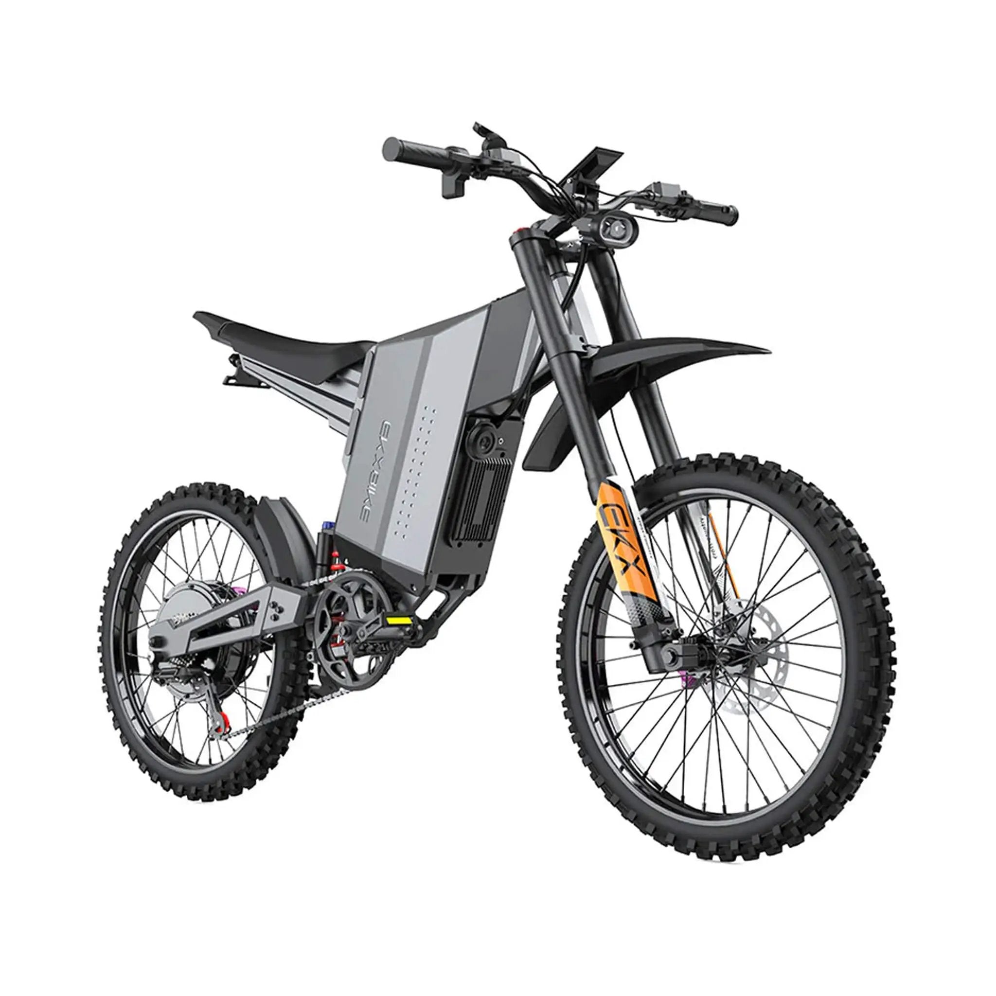 EKX GTS 8000W 72V/30AH Premium Electric High-Strength Steel Pipe Off-Road Mountain Dirt Bike (SAK31684) by SAKSBY WHOLESALE