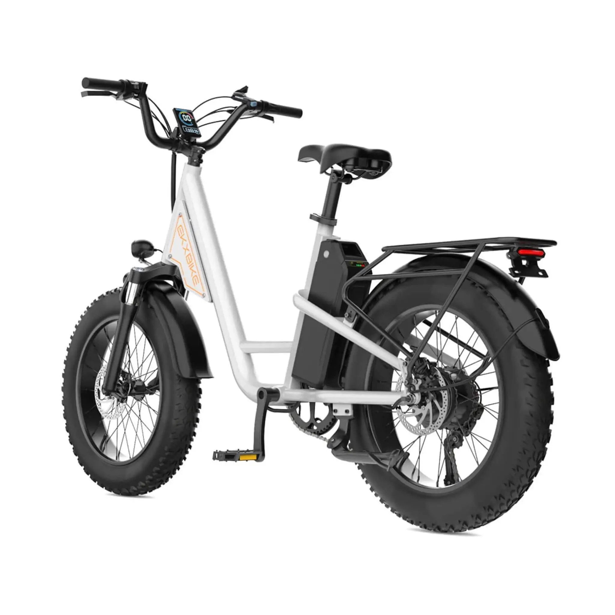 EKX L1 1000W 48V/15.6AH Electric Mountain Fat Tire Bike, 20" (SAK27491) by SAKSBY WHOLESALE