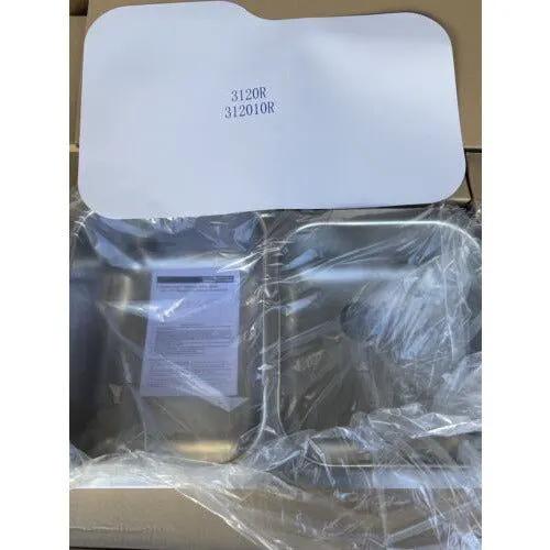 Elkay EGUH312010R Gourmet Stainless Steel Double Bowl Undermount Sink by Selzalot