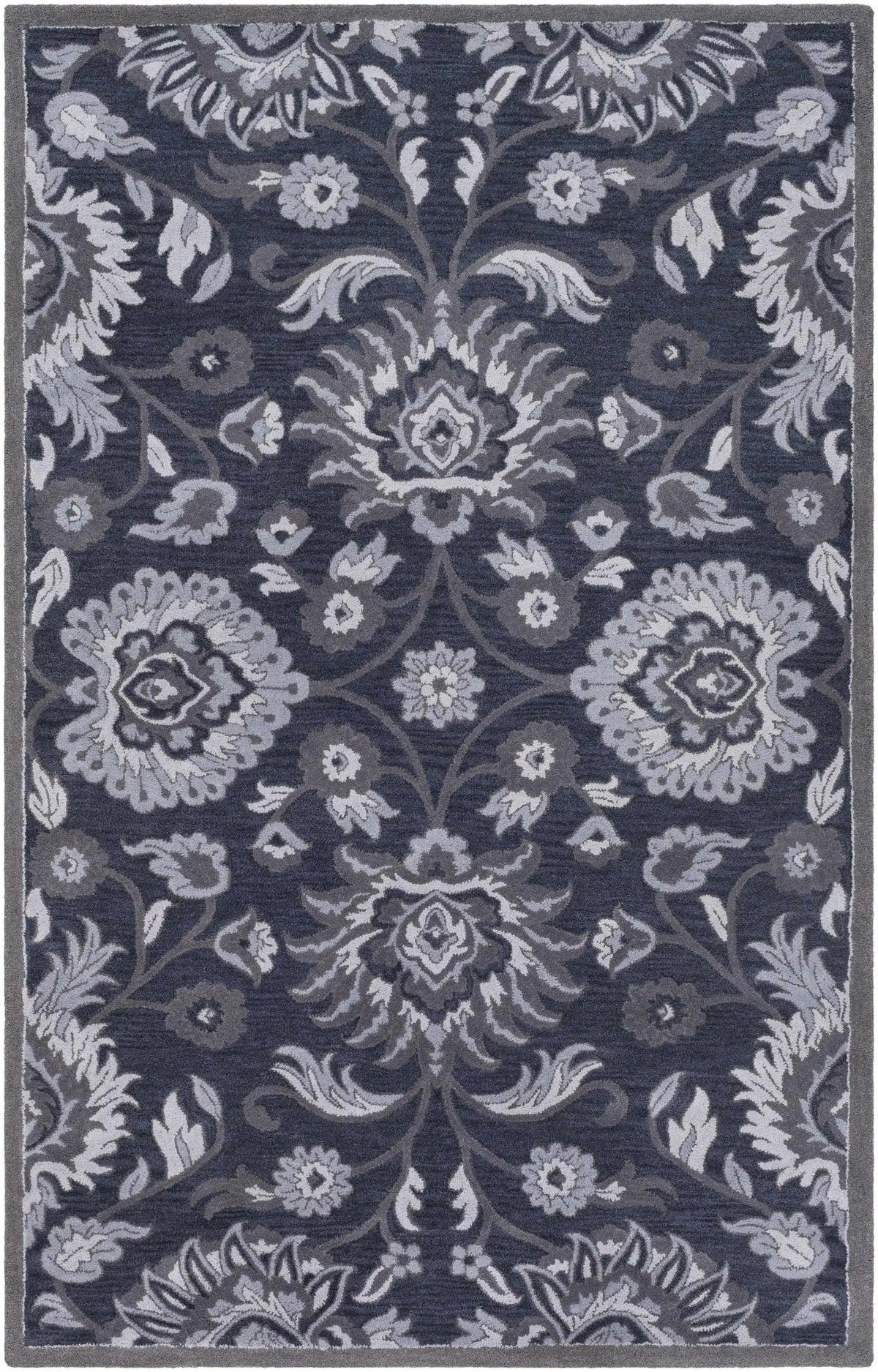 Conesus Hand Tufted Blue 1191 Area Rug - Clearance, photo 4 of 18