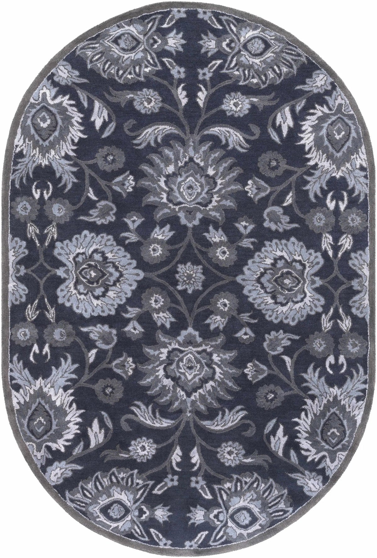 Conesus Hand Tufted Blue 1191 Area Rug - Clearance, photo 3 of 18