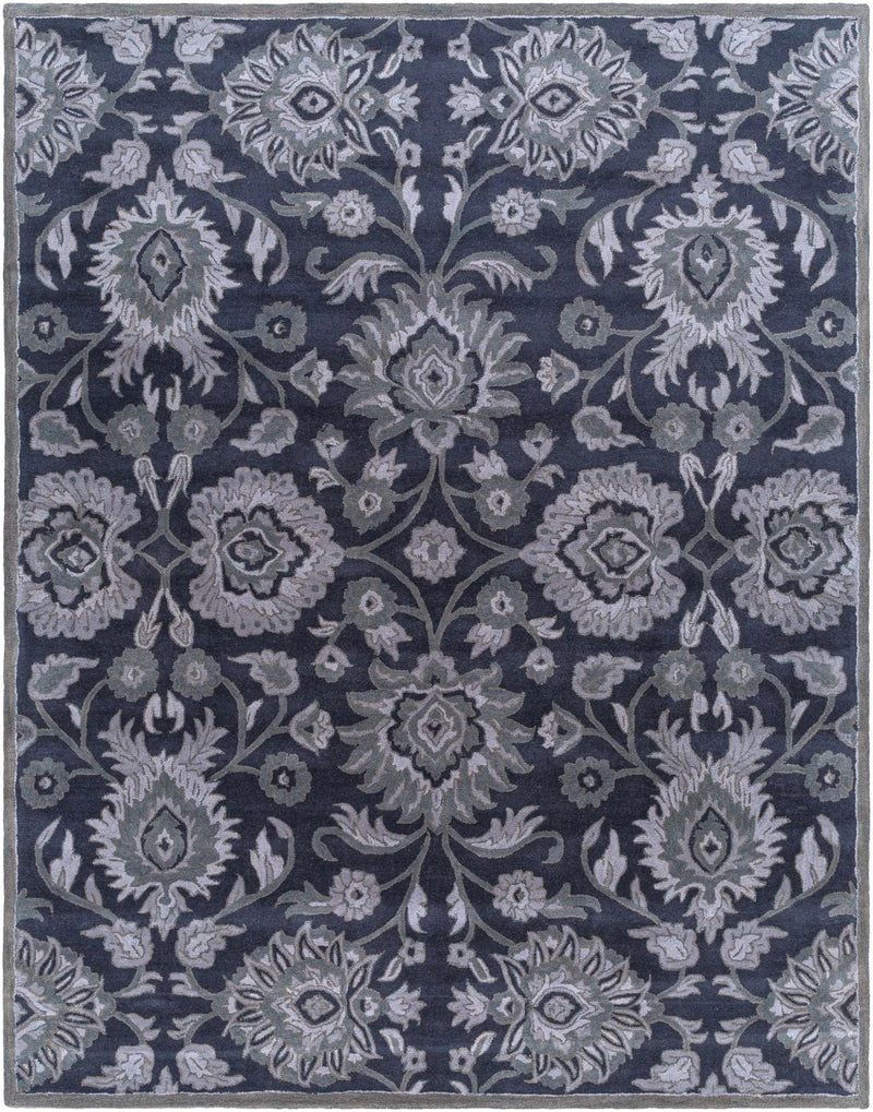 Conesus Hand Tufted Blue 1191 Area Rug - Clearance by Boutique Rugs