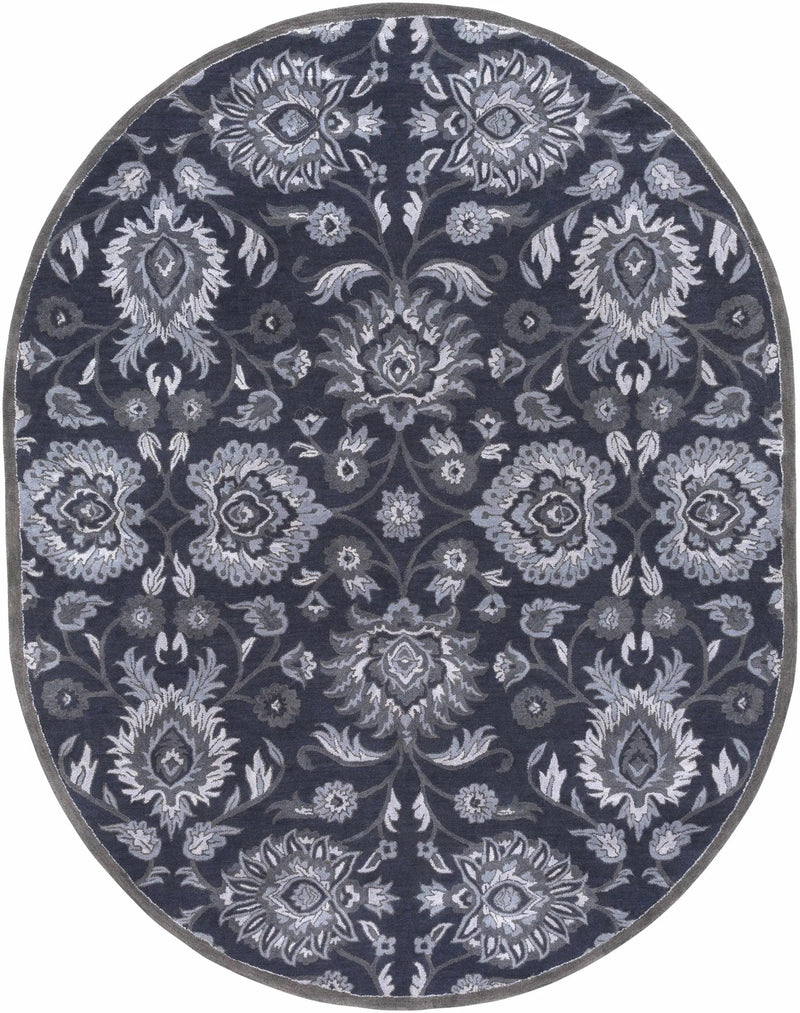 Conesus Hand Tufted Blue 1191 Area Rug - Clearance by Boutique Rugs