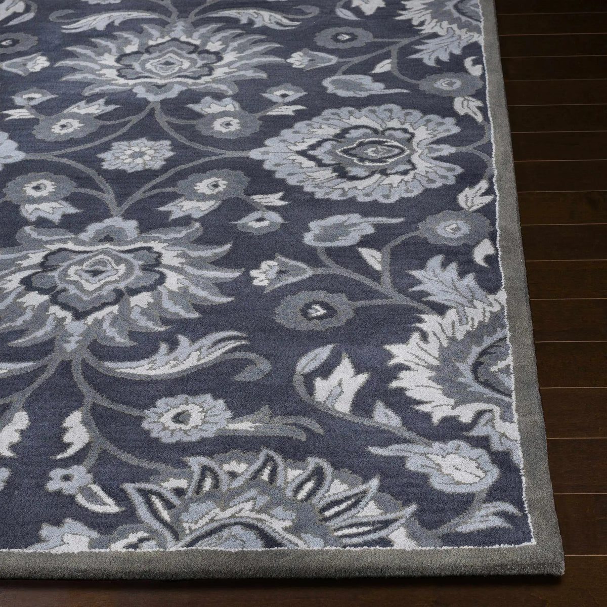 Conesus Hand Tufted Blue 1191 Area Rug - Clearance, photo 8 of 18