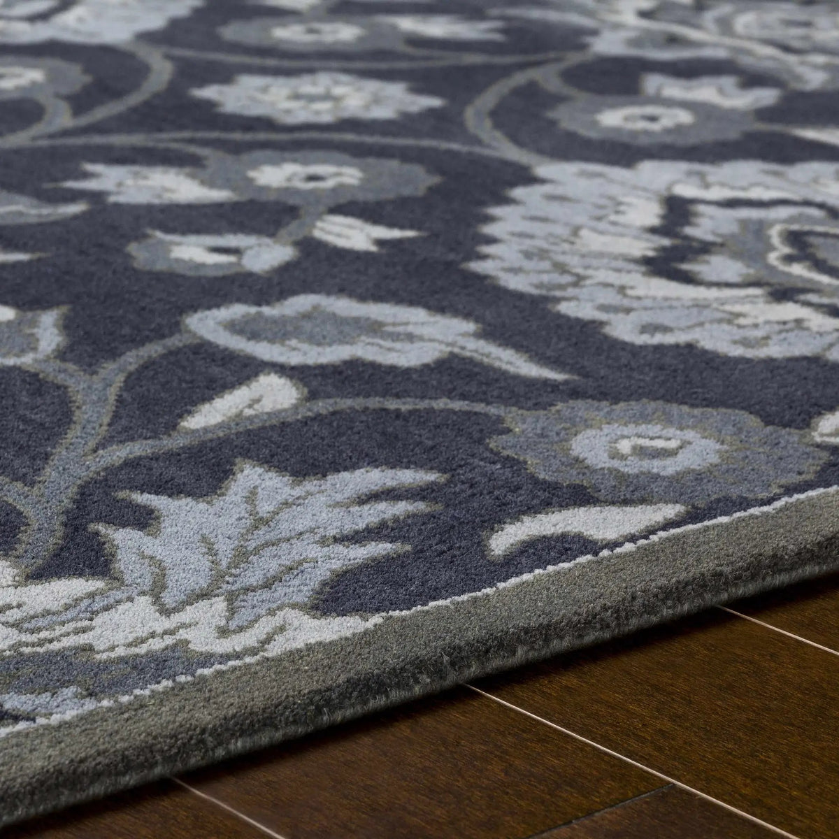 Conesus Hand Tufted Blue 1191 Area Rug - Clearance, photo 5 of 18