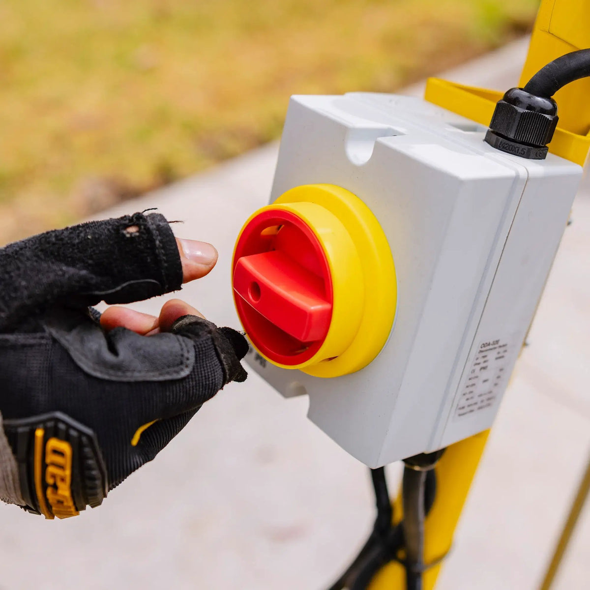 Electric 8” Concrete Scarifier Planer Grinder for Sidewalk Trip Hazard Repair, Traffic Line Removal, photo 12 of 17