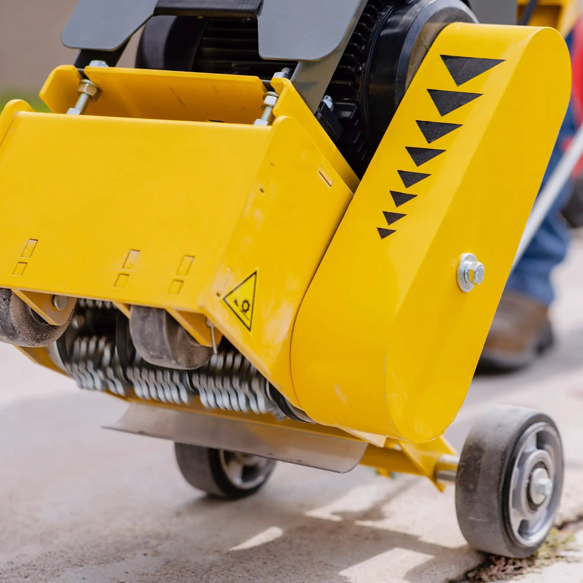 Electric 8” Concrete Scarifier Planer Grinder for Sidewalk Trip Hazard Repair, Traffic Line Removal, photo 11 of 17