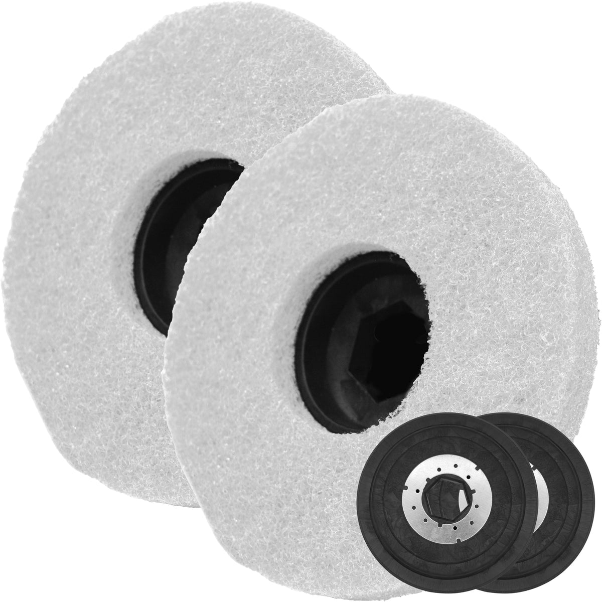Polishing Pad Brush for TMOP18e Electric Floor Scrubber 2 Pack, photo 6 of 6