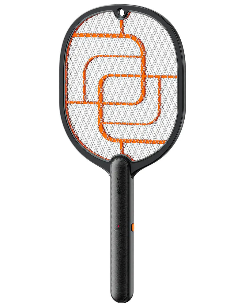 Electric Fly Swatter, 3200V Battery Powered Handheld Fly Zapper, 3-Layer Protection Grid Bug Zapper Racket for Home Bedroom Kitchen Office Backyard Patio Indoor Outdoor by Outdoor Solar Outlet