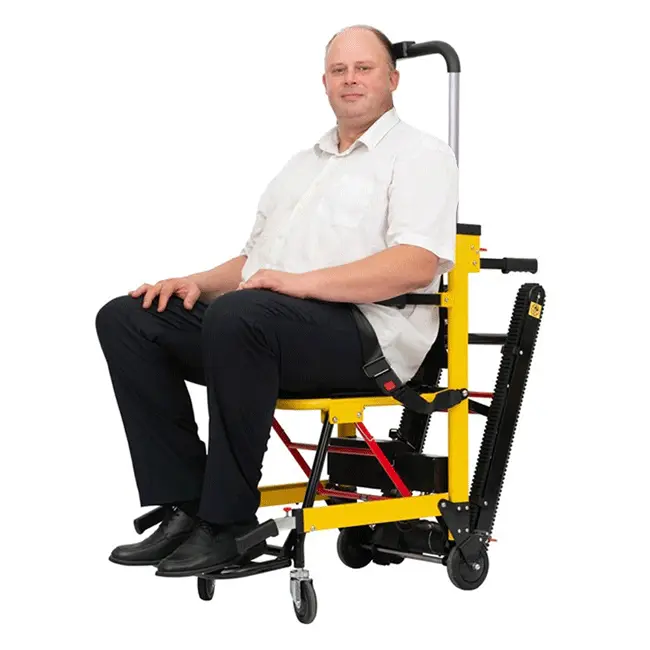 Motivo Heavy-Duty Electric Motorized Handicap Elderly EMS Home Stair Climbing Wheelchair Lift, 350LBS [FDA-Approved] (SAK54615) by SAKSBY WHOLESALE