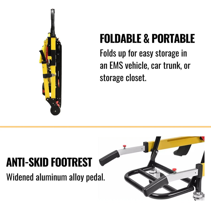 Motivo Heavy-Duty Electric Motorized Handicap Elderly EMS Home Stair Climbing Wheelchair Lift, 350LBS [FDA-Approved] (SAK54615) by SAKSBY WHOLESALE