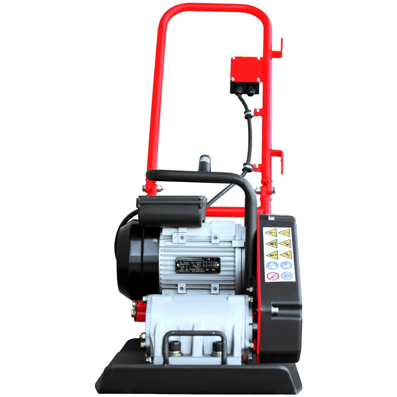 2 HP Electric Vibratory Plate Compactor Tamper for Gravel Soil Compaction by Tomahawk Power