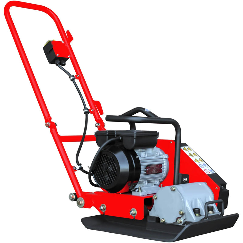 2 HP Electric Vibratory Plate Compactor Tamper for Gravel Soil Compaction by Tomahawk Power