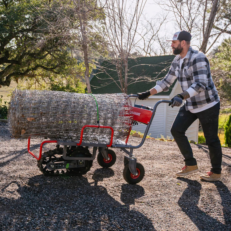 Tomahawk Electric Track Cart 330 lbs Load Capacity Battery Powered Utility Cart with Rubber Tread by Tomahawk Power