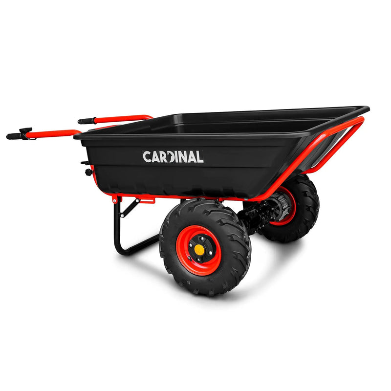 Heavy Duty Electric Utility Cart 40V Battery-Powered Wheelbarrow 660-lb. Bucket Capacity by Tomahawk Power