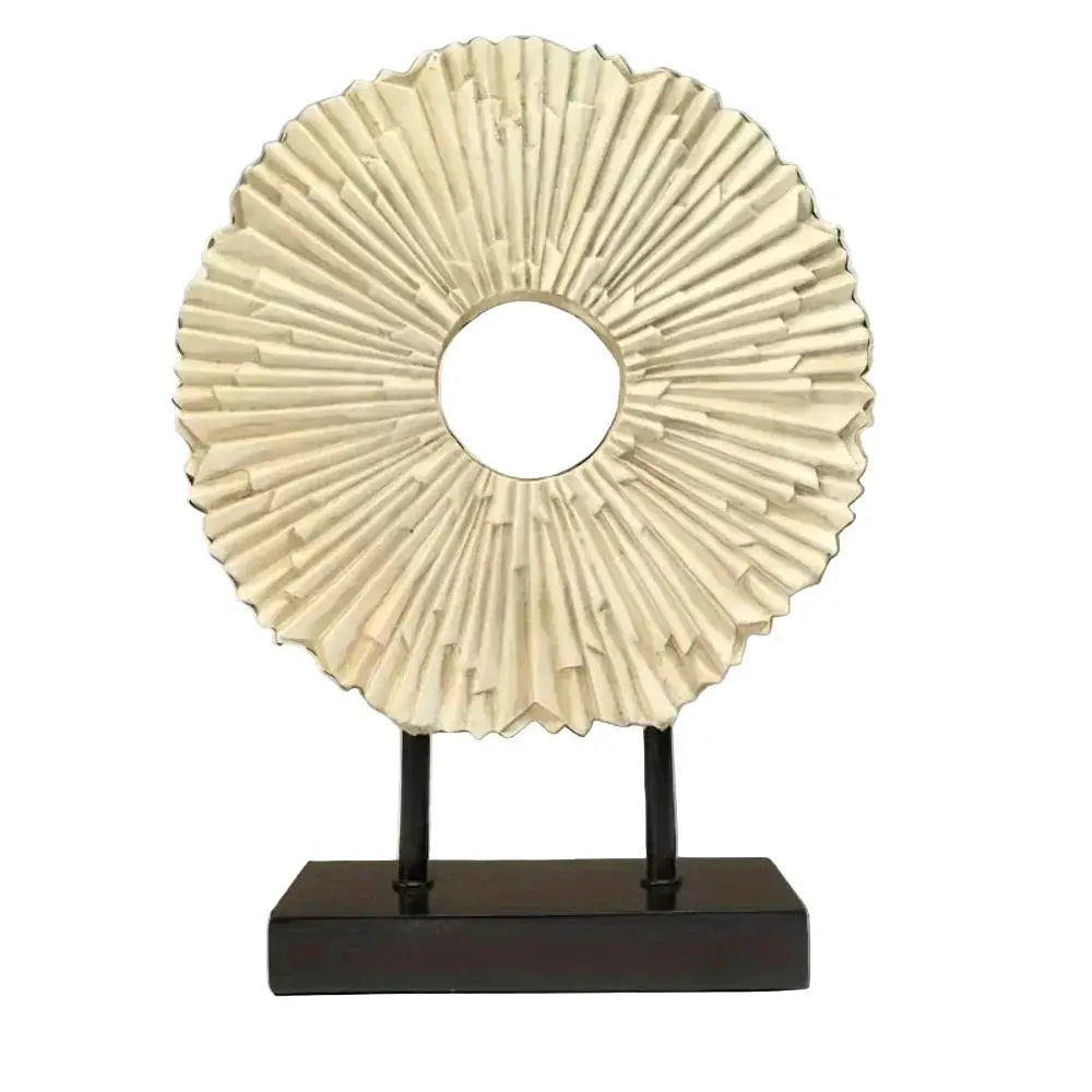 Elegant Golden Sunflower Tabletop Figurine by House Of Avana