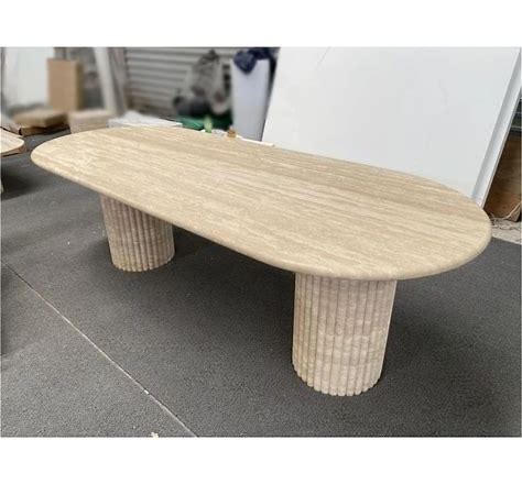 Elisa Deux Oval Dining Table by Zicana Boutique