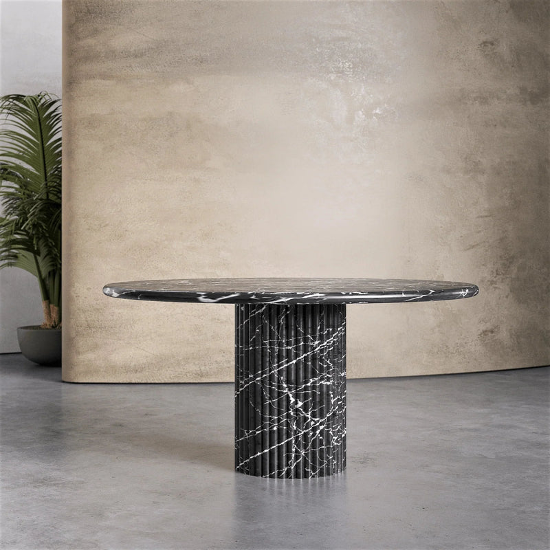 Elisa Petit Round Dining Table by Zicana Boutique