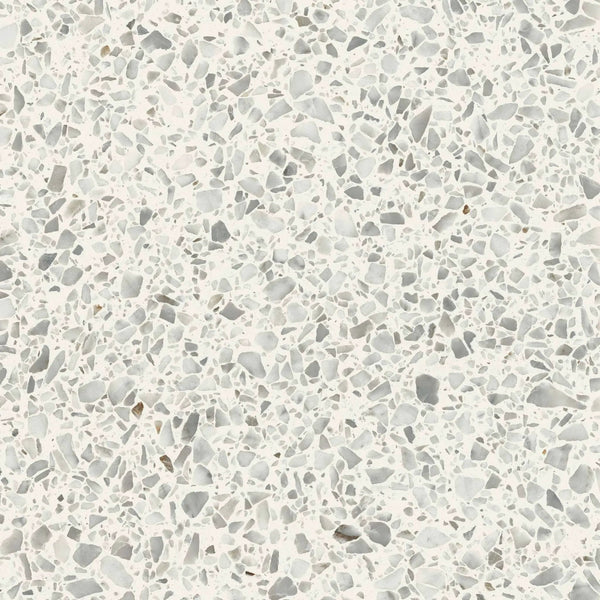 Elite Diamond White Anti-Slip Terrazzo Look Porcelain Tiles 24x24