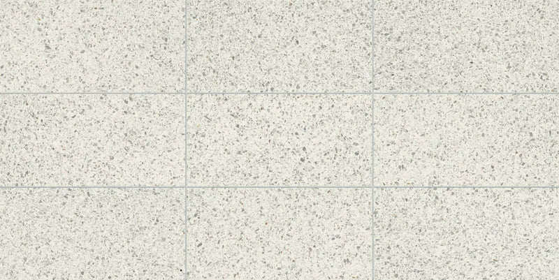 Elite Diamond White Anti-Slip Terrazzo Look Porcelain Tiles 12x24 by landmarkceramics