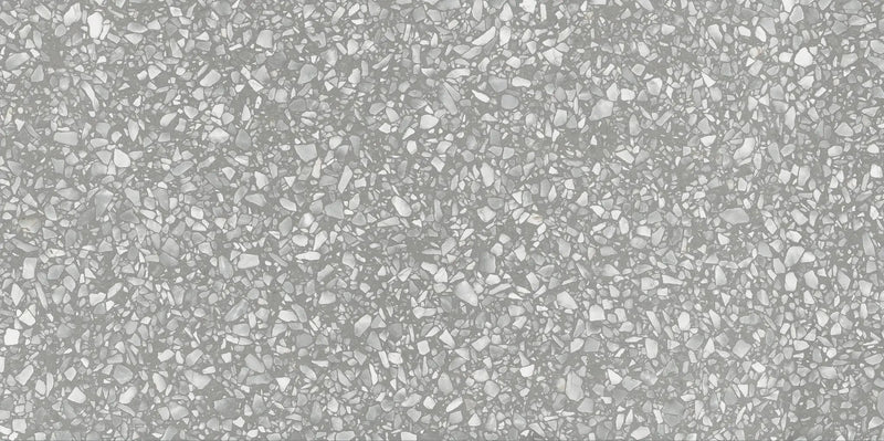 Elite Fashion Grey Anti-Slip Terrazzo Look Porcelain Tiles 12x24 by landmarkceramics