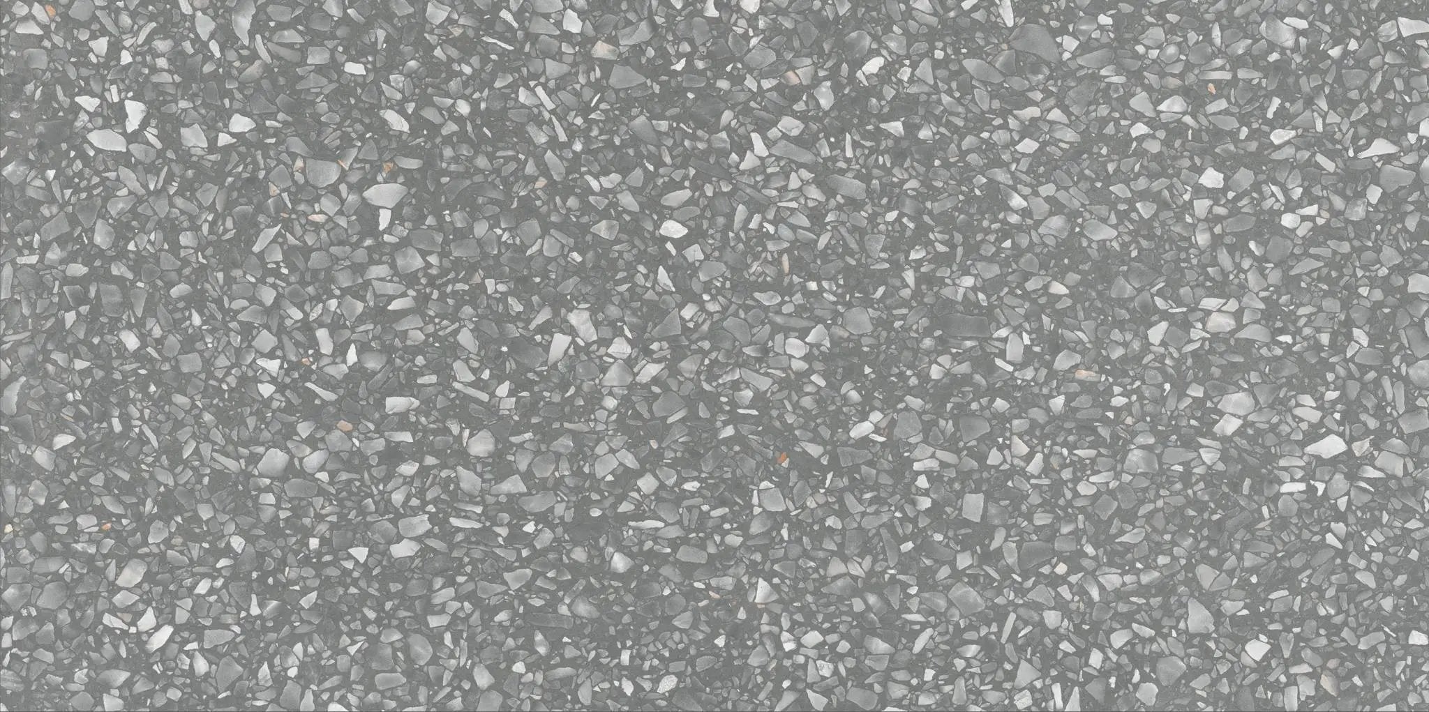 Elite Precious Black Anti-Slip Terrazzo Look Porcelain Tiles 12x24 by landmarkceramics